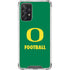 University of Oregon Football Green Galaxy A72 5G Clear Case